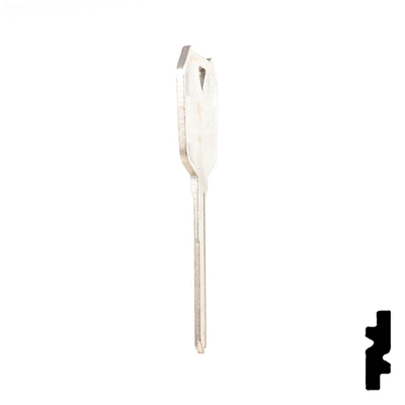 Uncut Key Blank | Kawasaki Motorcycle | X278 (KA33) — CLK Supplies