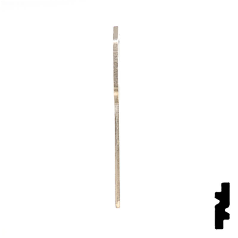 Uncut Key Blank | Kawasaki Motorcycle | X278 (KA33) — CLK Supplies