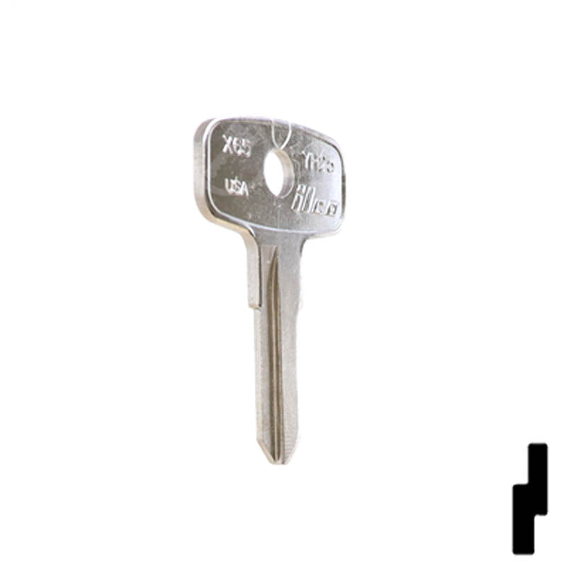 Uncut Key Blank | Yamaha | X65 ( YH25 ) — CLK Supplies