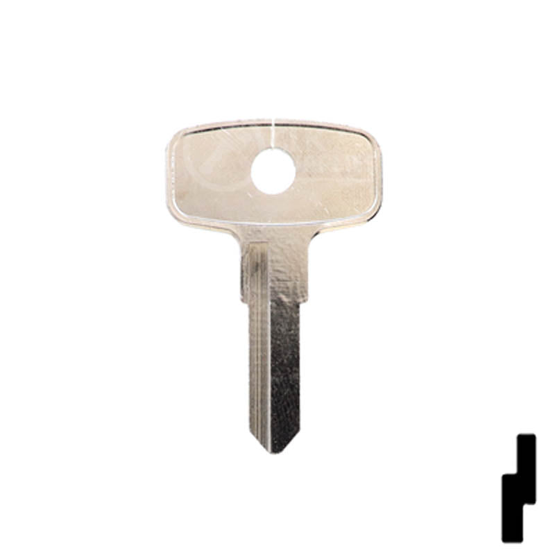 Uncut Key Blank | Yamaha | X65 ( YH25 ) — CLK Supplies Uncut Key Blank | Yamaha | X65 ( YH25 ) — CLK Supplies