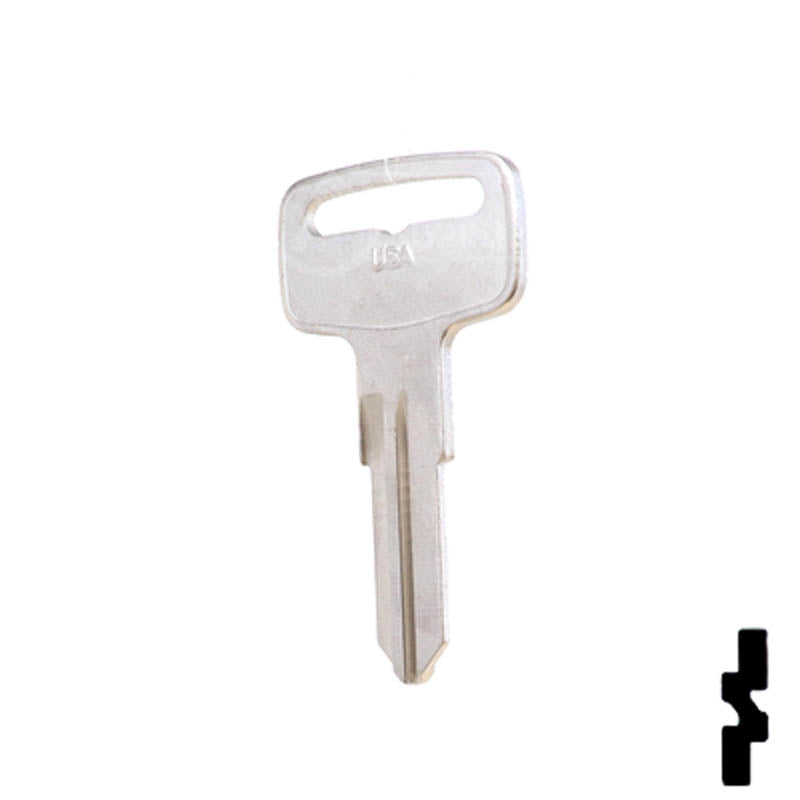 Uncut Key Blank | Yamaha | X74 ( YH34 ) — CLK Supplies