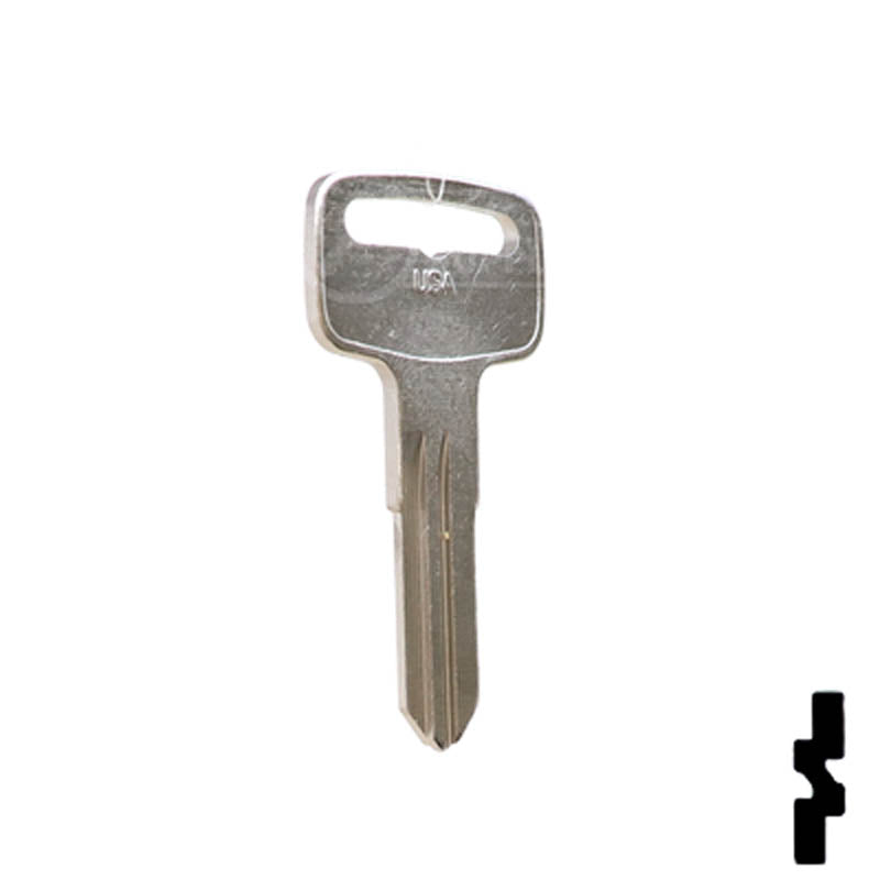 Uncut Key Blank | Yamaha | X74 ( YH34 ) — CLK Supplies