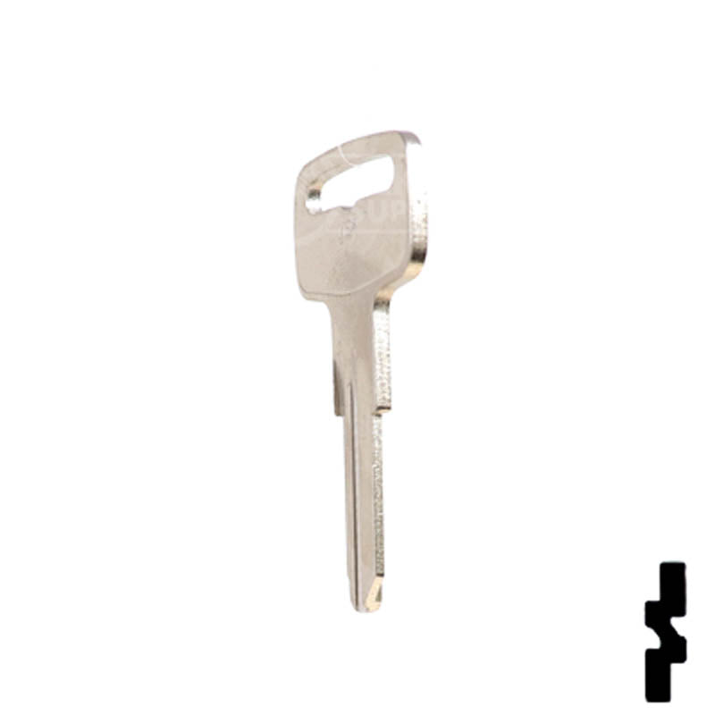 Uncut Key Blank | Yamaha | X74 ( YH34 ) — CLK Supplies