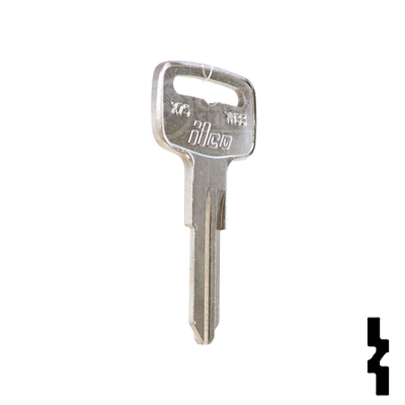 Uncut Key Blank | Yamaha | X75 ( YH33 ) — CLK Supplies