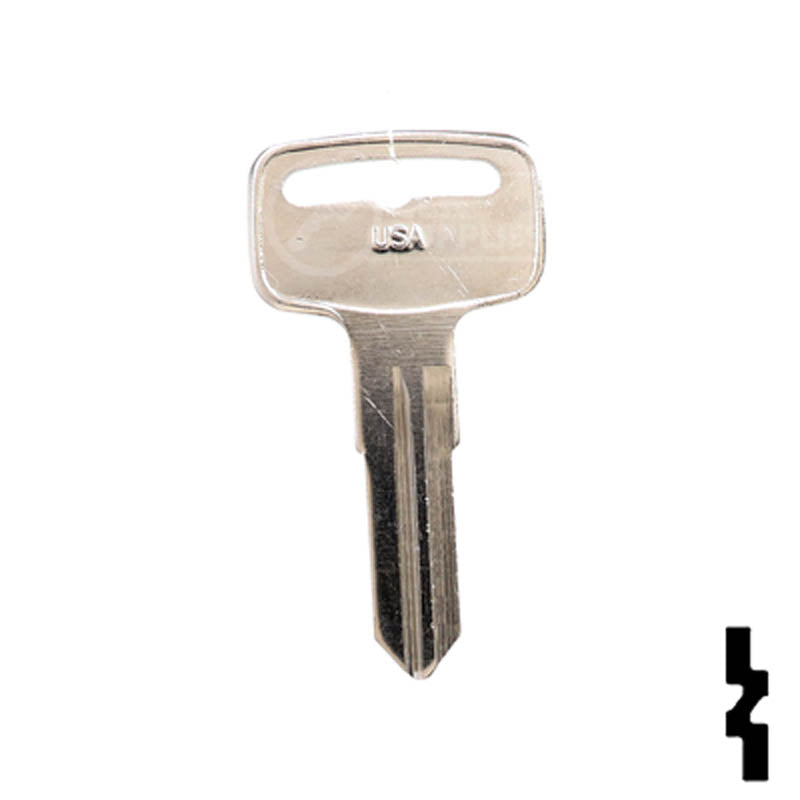 Uncut Key Blank | Yamaha | X75 ( YH33 ) — CLK Supplies
