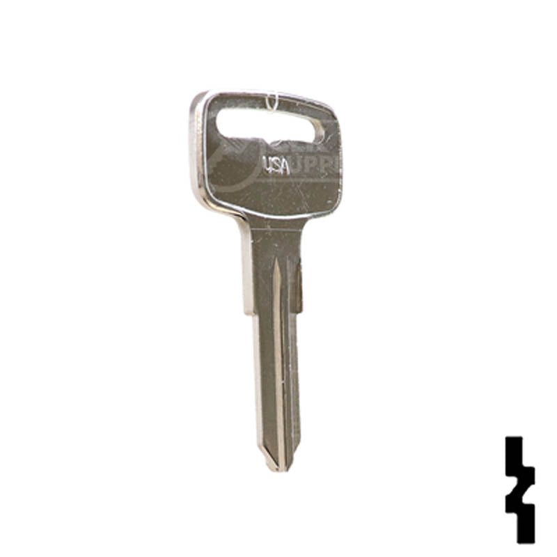 KEYTALK　CD Uncut Key Blank | Yamaha | X75 ( YH33 ) — CLK Supplies