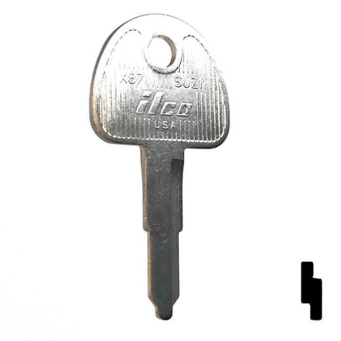 Color Code Key Blank Motorcycle & Scooter Ignition Key Switches The Ultimate Guide To Suzuki ...