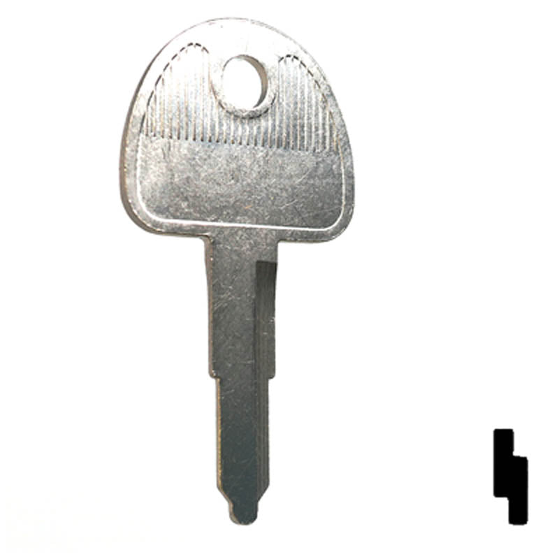 Uncut Key Blank | Suzuki Motorcycle | X87 ( SUZ11 ) — CLK Supplies