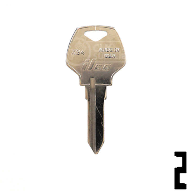 Uncut Key Blank Harley Davidson X94