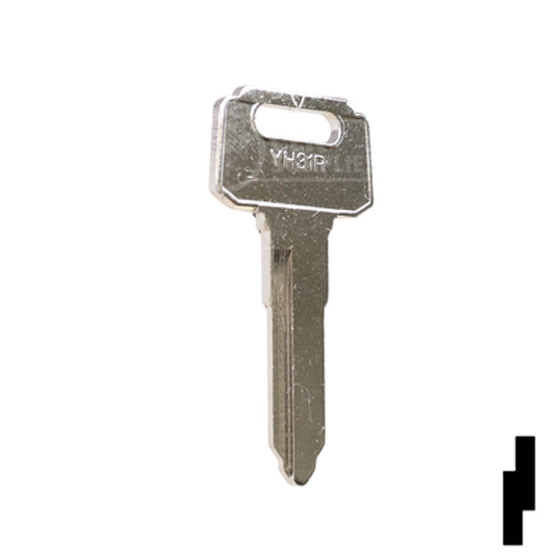 Keyワーク Uncut Key Blank | Yamaha | YH31R — CLK Supplies