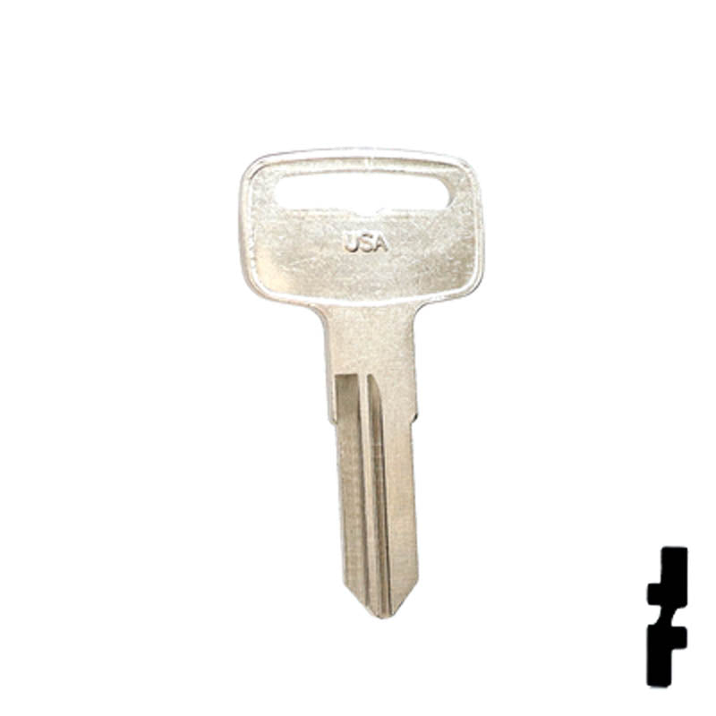 Uncut Key Blank | Yamaha | YH44, X62 — CLK Supplies