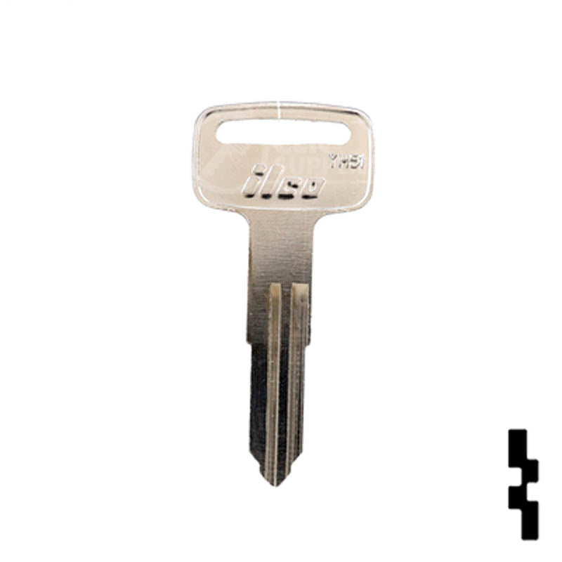 Uncut Key Blank | Yamaha, Suzuki | YH51 — CLK Supplies