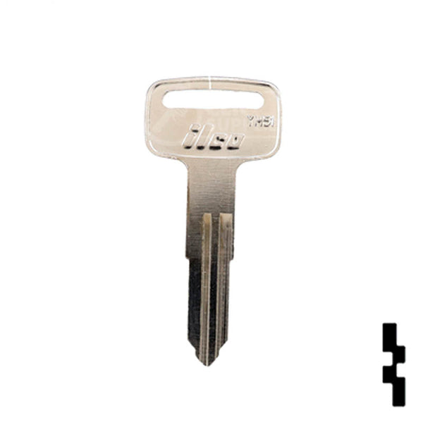 Uncut Key Blank | Yamaha, Suzuki | YH51 — CLK Supplies