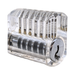 Clear Practice Lock with Standard Pins Practice Lock BAY-CO
