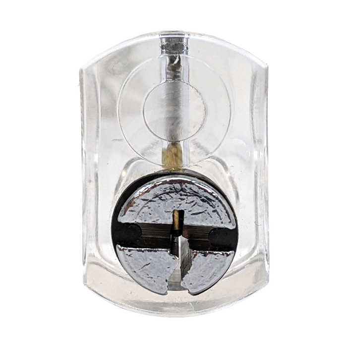 Clear Practice Lock with Standard Pins Practice Lock BAY-CO