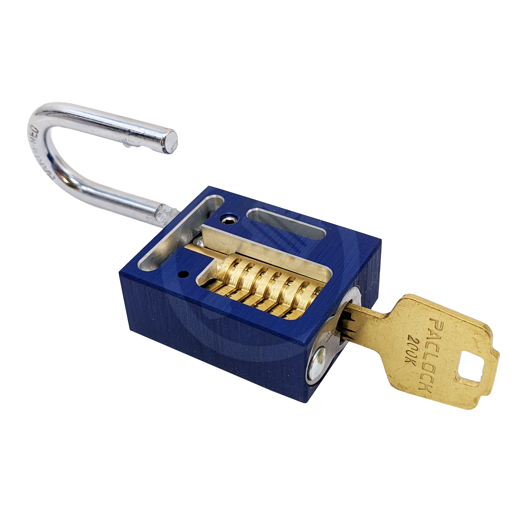 PACLOCK 90A-PRO Cutaway Padlock | Lockpicking Training Tool