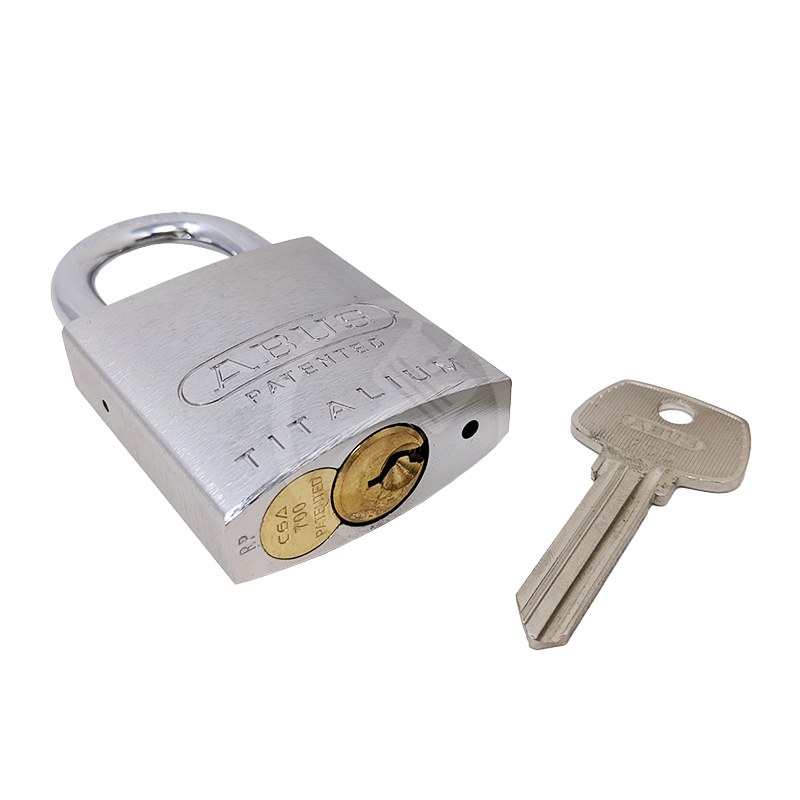Abus 83/45 Schlage LFIC 1" Shackle  -Brass Body Rekeyable Padlock Abus Lock Co.