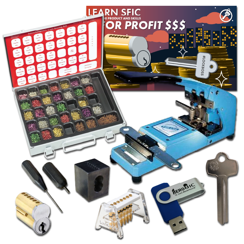 i.s.a.k.／2セット Enterprise Kit for SFIC Small Format Interchangeable Core (A2