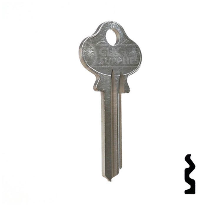 1004AR Lockwood Key Residential-Commercial Key Ilco