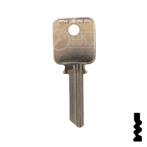 1638 Medeco 5 pin Biaxial G3 Key
