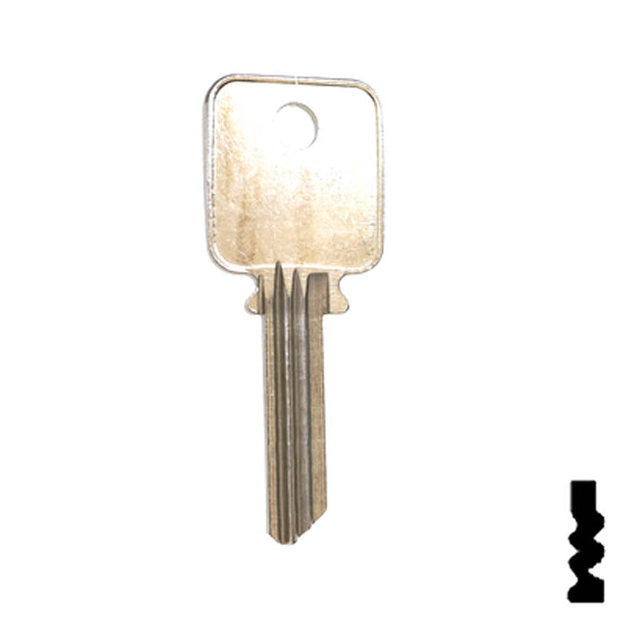 1638 Medeco 5 pin Biaxial G3 Key Residential-Commercial Key Ilco