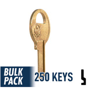 250 Pack M1 Residential-Commercial Key JMA USA