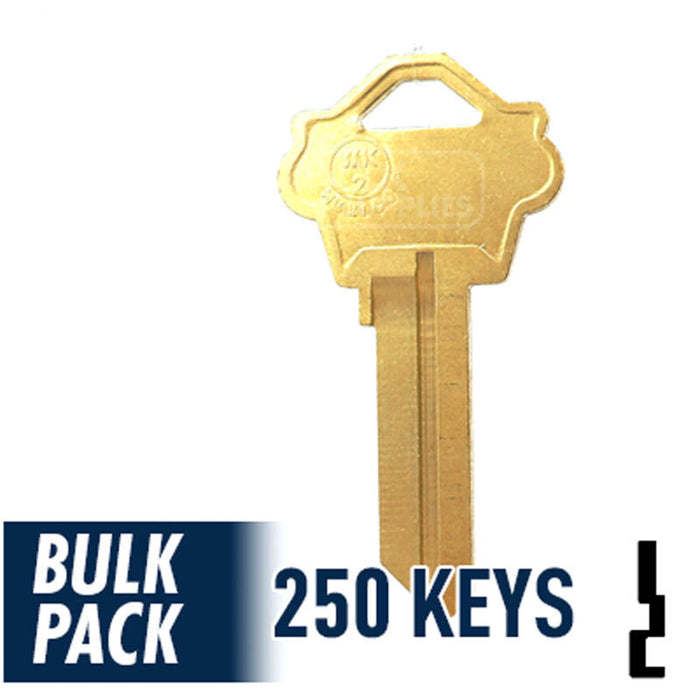 250 Pack WK2 Residential-Commercial Key JMA USA
