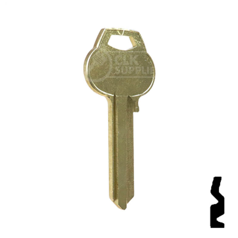 Uncut Key Blank | Corbin Russwin | A1011L4, RU101 — CLK Supplies