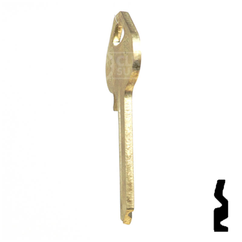 Uncut Key Blank | Corbin Russwin | A1011L4, RU101 — CLK Supplies