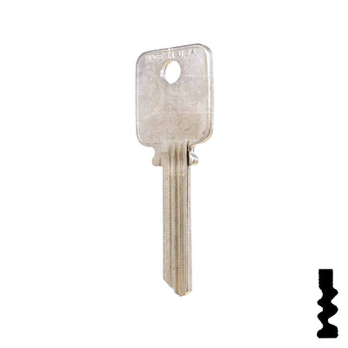 A1638 Medeco 6 pin Biaxial G3 Key Residential-Commercial Key Ilco