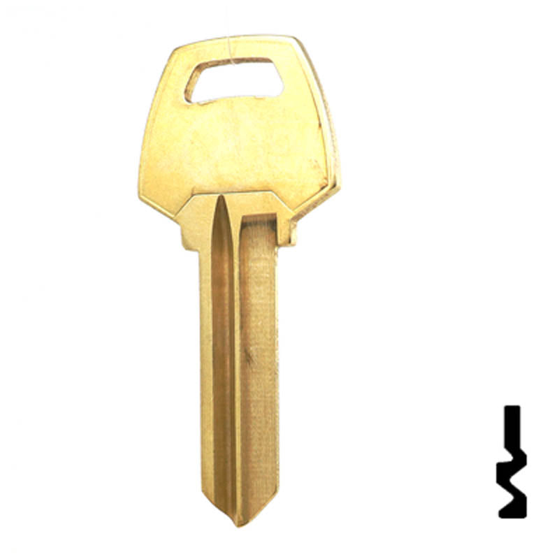 Uncut Key Blank | Corbin Russwin | CO89, A1001ABM — CLK Supplies