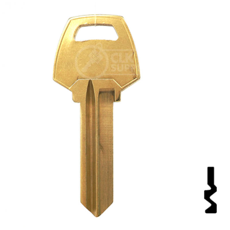 Uncut Key Blank | Corbin Russwin | CO89, A1001ABM — CLK Supplies