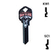 Happy Keys- Born to Ride Key (Choose Keyway) Residential-Commercial Key Howard Keys