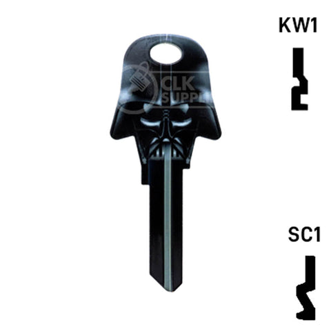 Happy Keys- Darth Vader Key (Choose Keyway)
