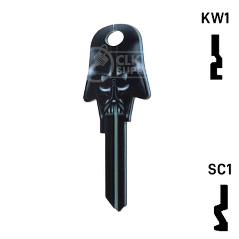 Happy Keys- Darth Vader Key (Choose Keyway) — CLK Supplies