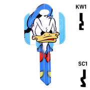 Happy Keys- Donald Duck Key (Choose Keyway) Residential-Commercial Key Howard Keys