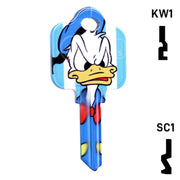 Happy Keys- Donald Duck Key (Choose Keyway) Residential-Commercial Key Howard Keys