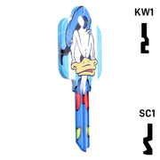 Happy Keys- Donald Duck Key (Choose Keyway) Residential-Commercial Key Howard Keys