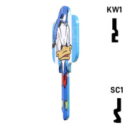 Happy Keys- Donald Duck Key (Choose Keyway) Residential-Commercial Key Howard Keys