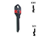 Happy Keys- Firefighter Key (Choose Keyway) Residential-Commercial Key Howard Keys