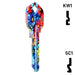 Happy Keys- Flowers Key (Choose Keyway) Residential-Commercial Key Howard Keys