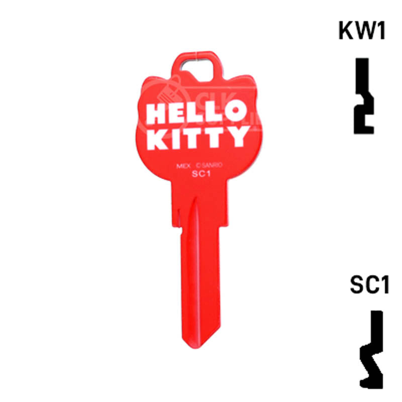 HAPPY KEYS- HELLO KITTY KEY — CLK Supplies