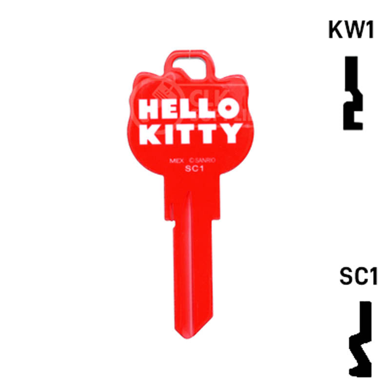 HAPPY KEYS- HELLO KITTY KEY — CLK Supplies