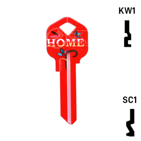 Happy Keys- Home Key (Choose Keyway)
