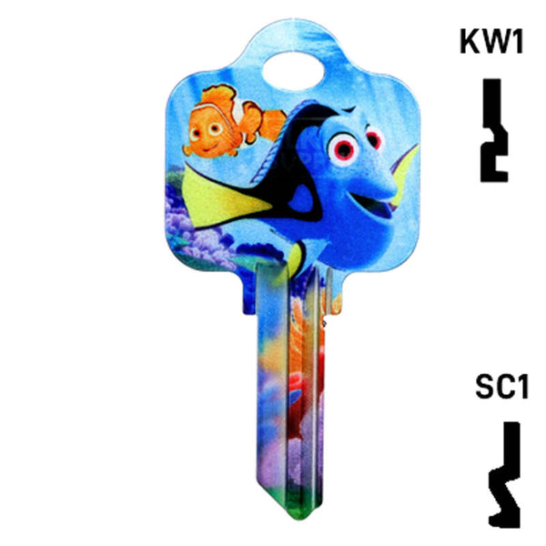 Happy Keys- Nemo Key (Choose Keyway) — CLK Supplies