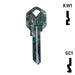 Happy Keys- Pine Camouflage Key (Choose Keyway) Residential-Commercial Key Howard Keys