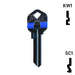 Happy Keys- Police Key (Choose Keyway) Residential-Commercial Key Howard Keys