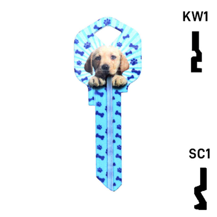 Happy Keys- Puppy Key (Choose Keyway) Residential-Commercial Key Howard Keys