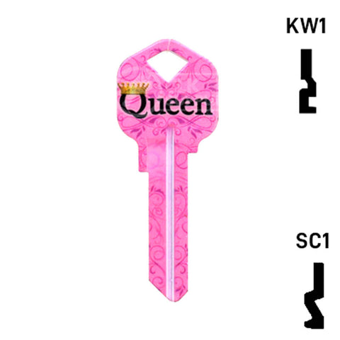 Happy Keys- Queen Key (Choose Keyway)