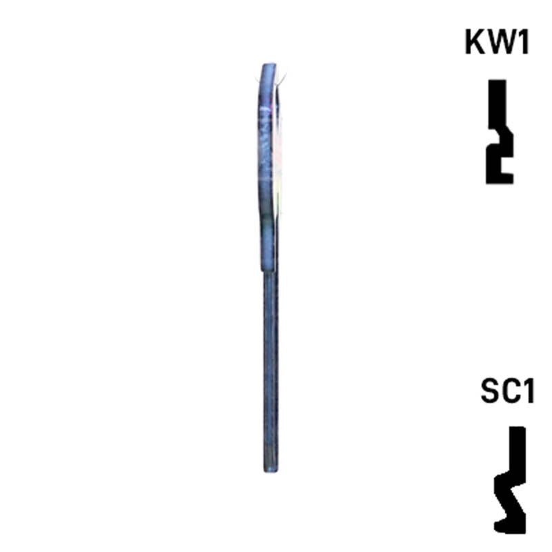 Happy Keys- Rainbow Butterfly Key (Choose Keyway) Residential-Commercial Key Howard Keys